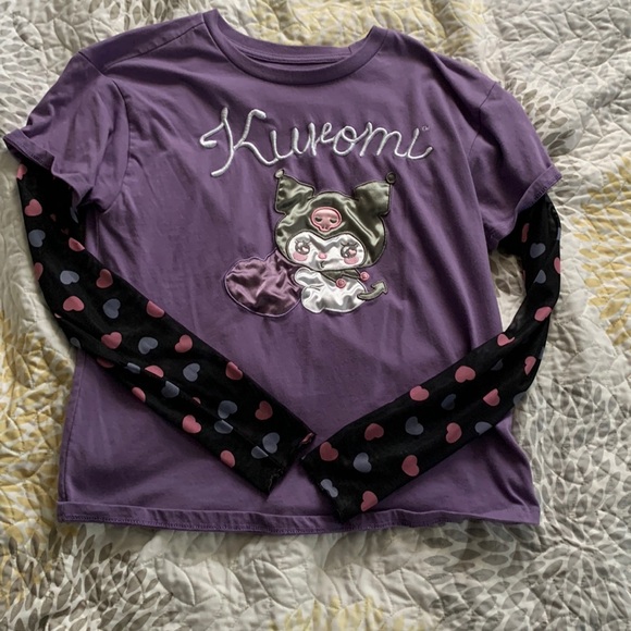 Kuromi top with mesh sleeves - Picture 1 of 5